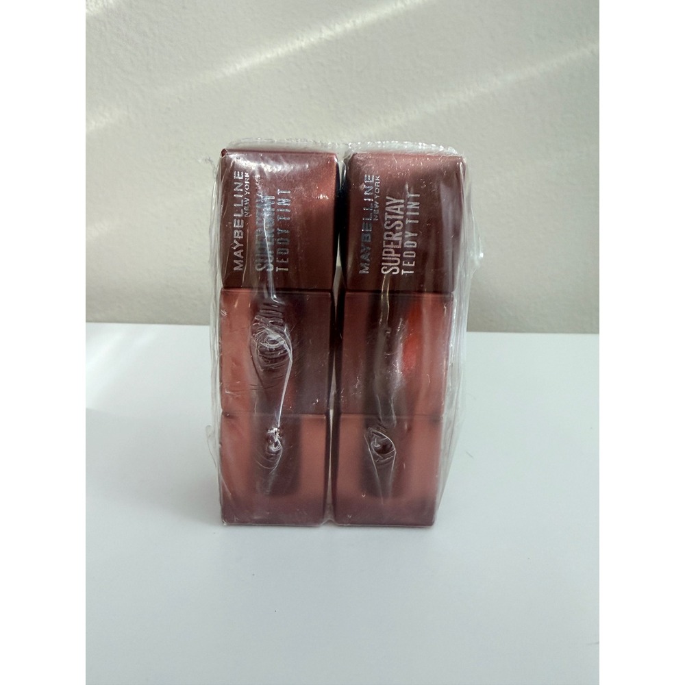 Maybelline SuperStay Teddy Tint Women 2pk 115 Coffee Date Matte Liquid Lip NWT